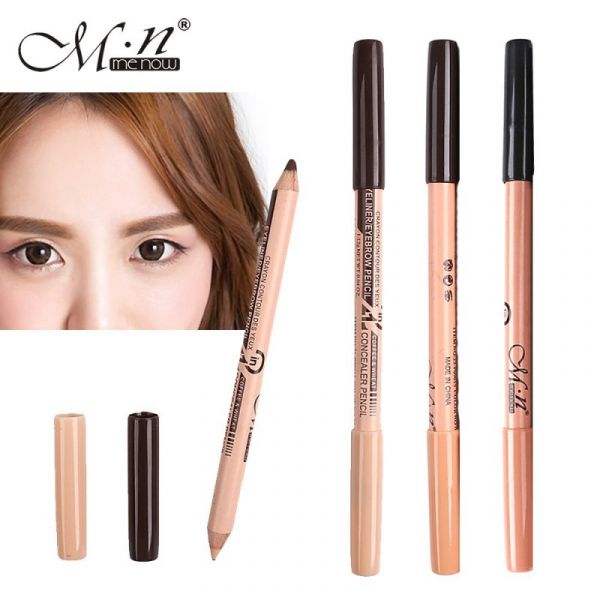 DOUBLE-SIDED EYEBROW CORRECTOR PENCIL MENOW